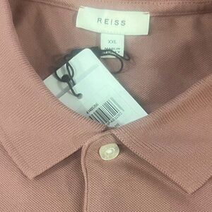 NWT - REISS Men's Short Sleeve Polo Shirt, XXL